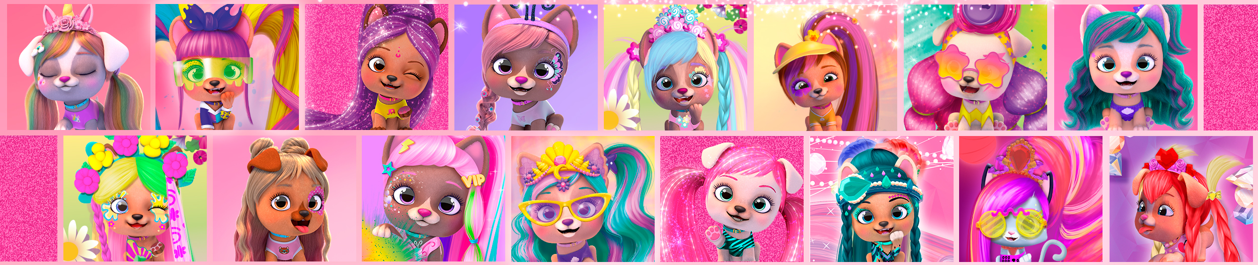 mini fans glam gems